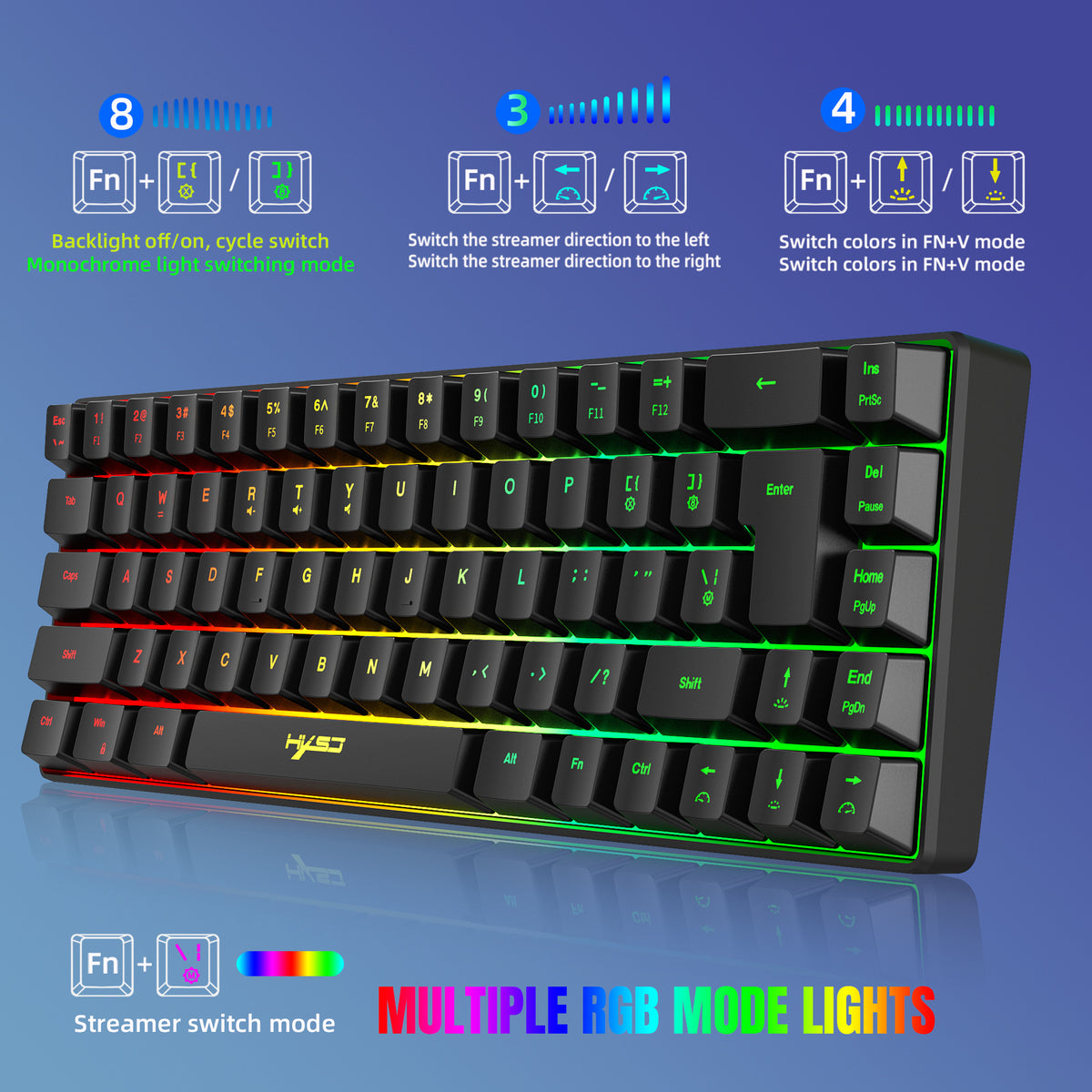 Mechanical Feel Gaming Keyboard