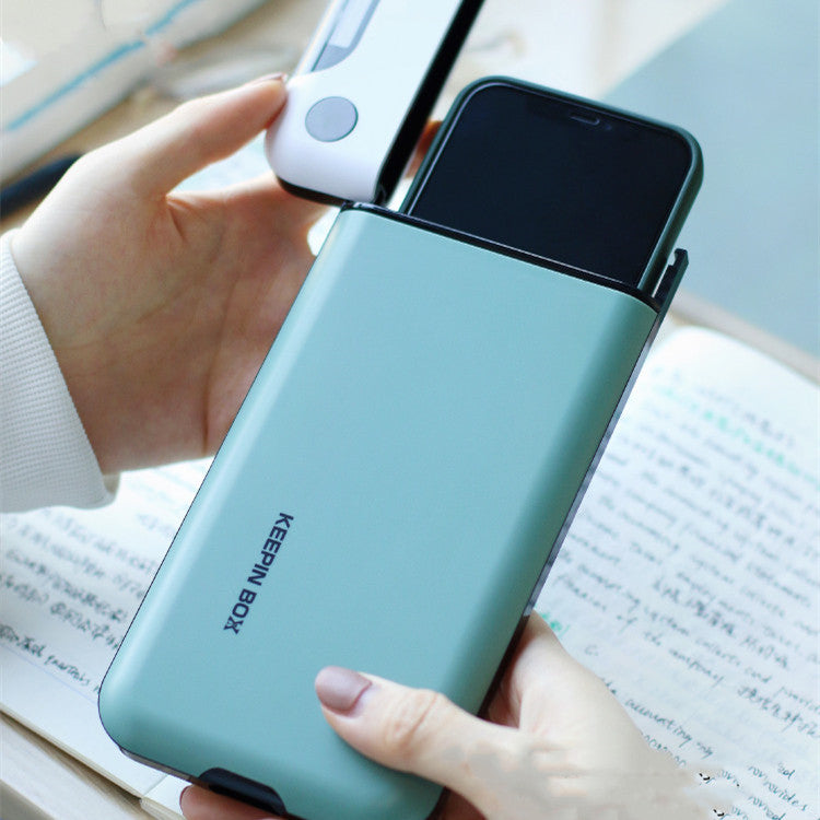 Portable Phone Lock Box with Timer for Screen Time Control