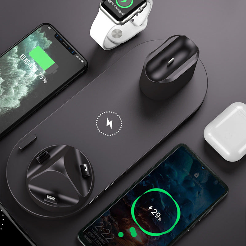 6-in-1 Wireless Charging Station for Phone and Smartwatch