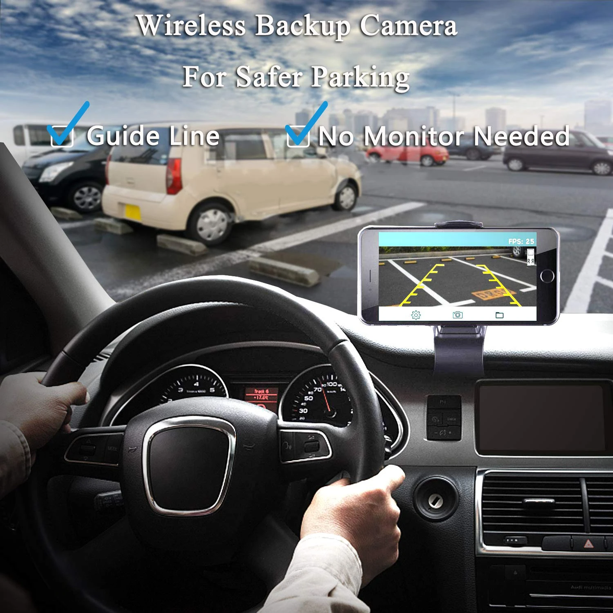 License Plate Backup Camera