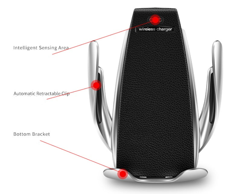 10W Wireless Charging Car Phone Mount