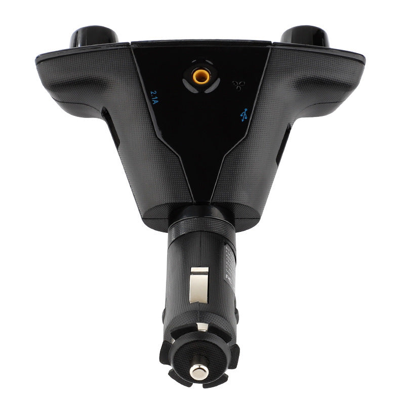 Car MP3 Player showing Bluetooth and USB ports for charging and audio playback