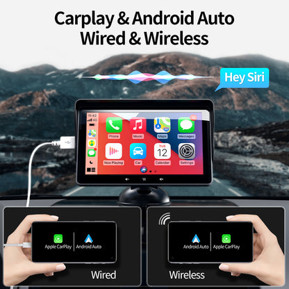 Portable Wireless CarPlay Display