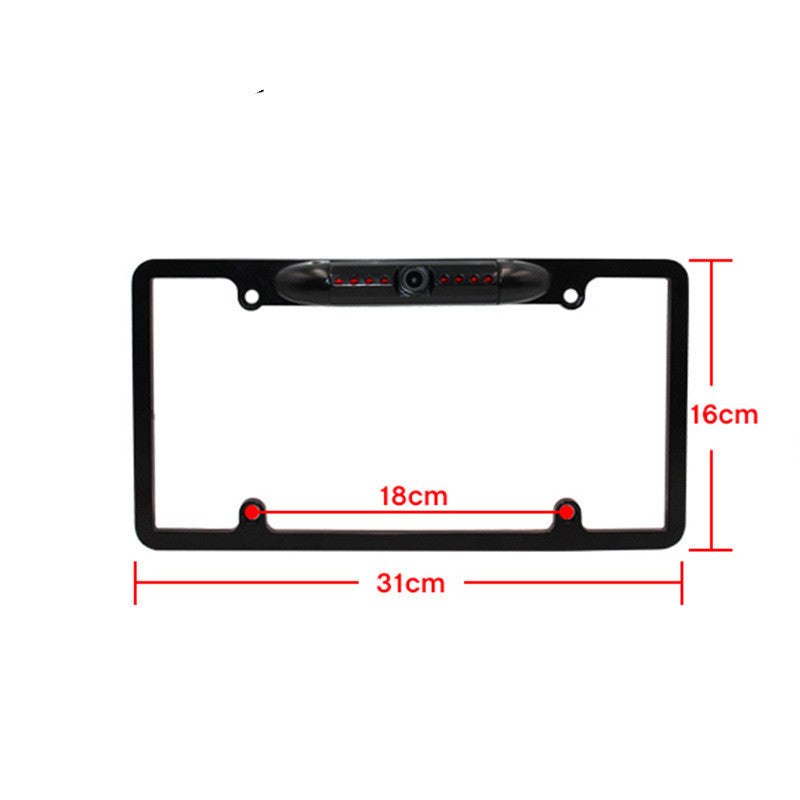 Waterproof License Plate Backup Camera