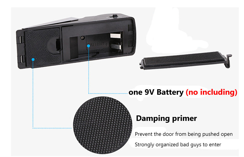 Home Security Door Stop Alarm