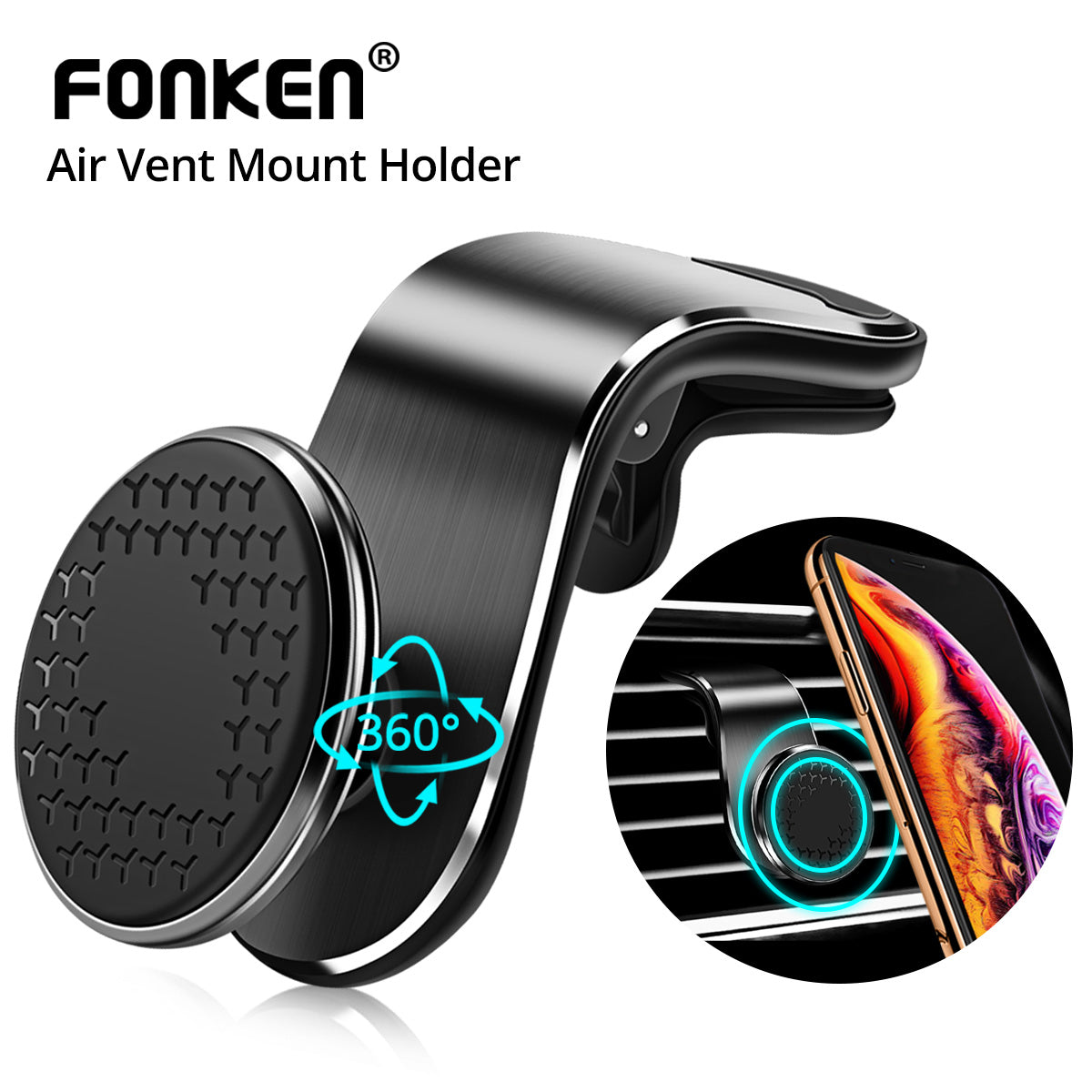 Magnetic Air Vent Car Phone Holder