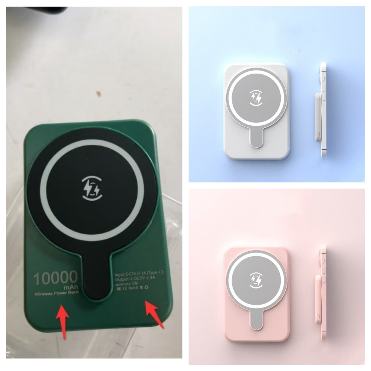 5000mAh Magnetic Wireless Power Bank