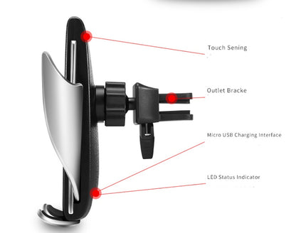 10W Wireless Charging Car Phone Mount10W Wireless Charging Car Phone Mount