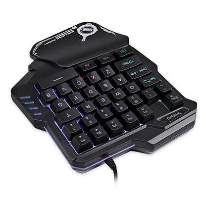 RGB One-Handed Mechanical Gaming Keyboard