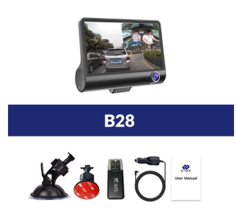 1080P Triple Channel Dash Cam