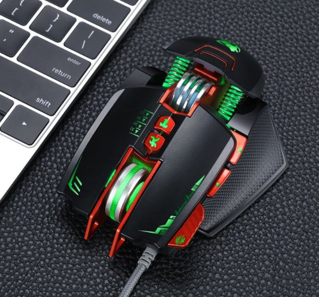 Thunder Wolf V9 Gaming Mouse Ergonomic 