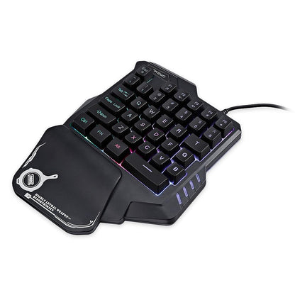 RGB One-Handed Mechanical Gaming Keyboard