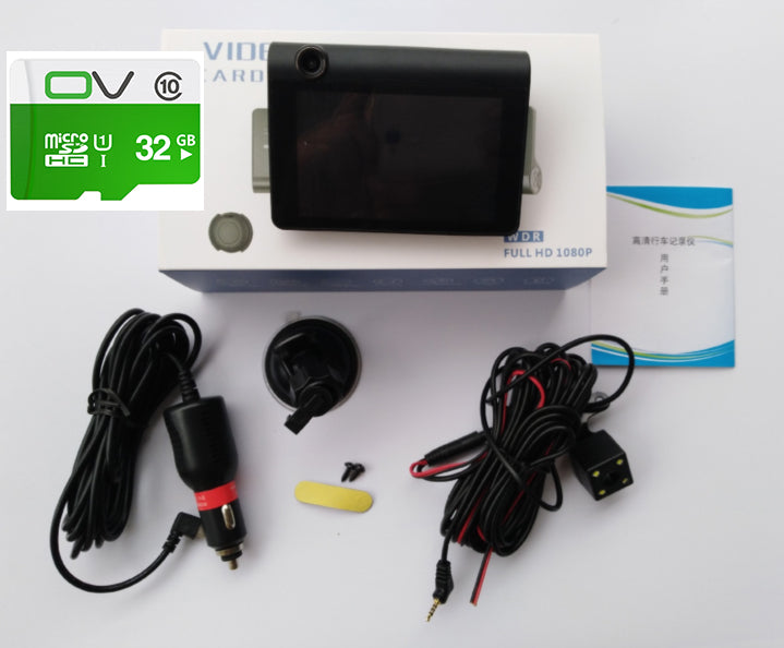 Triple Channel Dash Cam