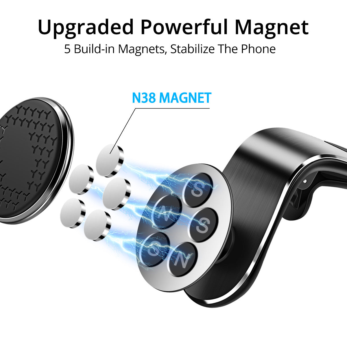 Magnetic Air Vent Car Phone Holder