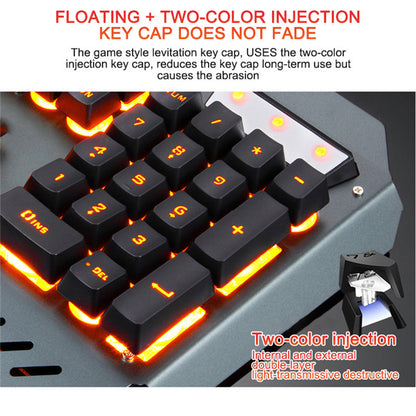 Full-Size Wired Mechanical Gaming Keyboard