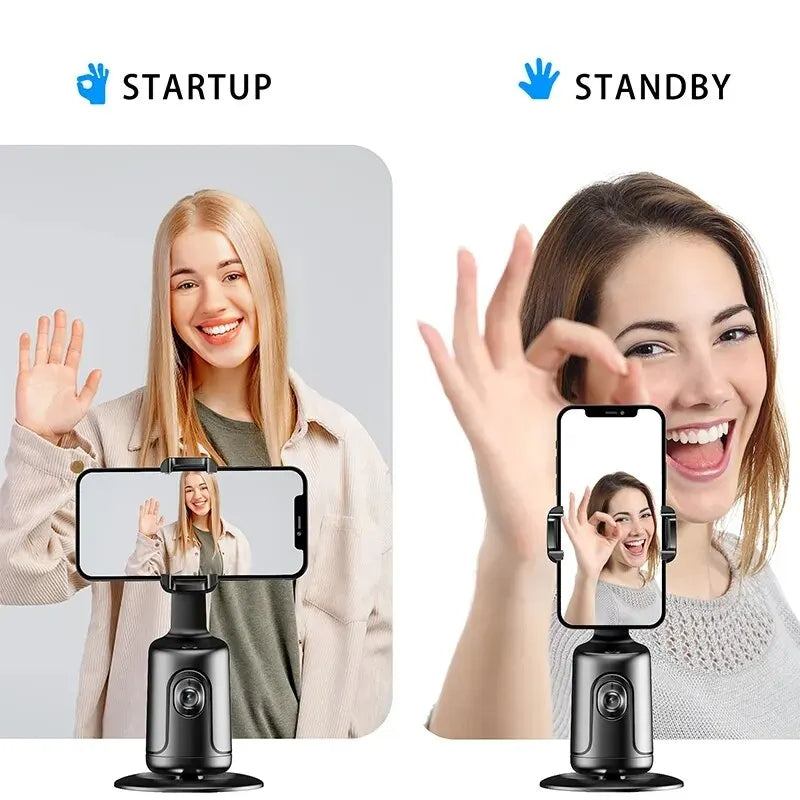 AI Face Tracking Phone Holder