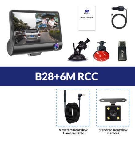 Triple Channel Dash Cam
