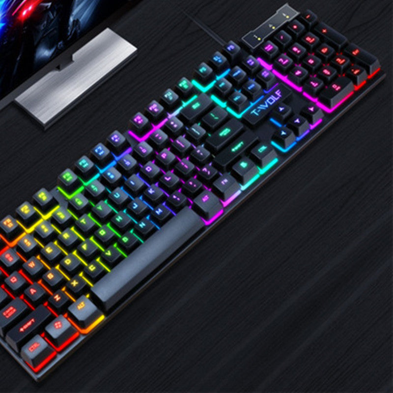 RGB USB Wired Gaming Keyboard