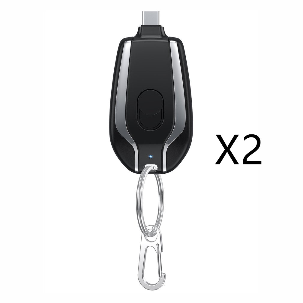 1500mAh Mini Keychain Power Bank