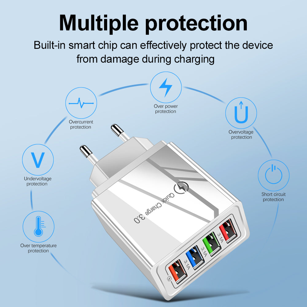 Quick Charge 3.0 USB Wall Charger