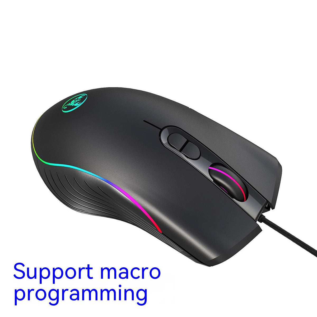 Ergonomic RGB Wired Gaming Mouse