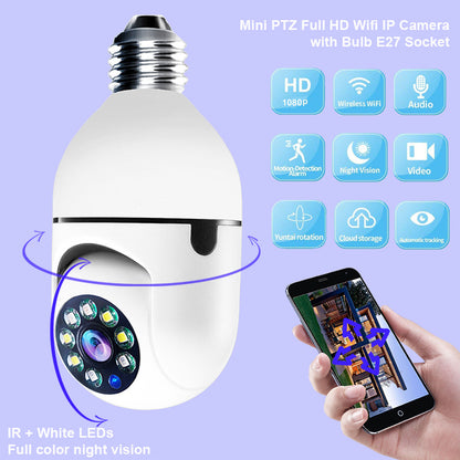 WiFi Security Camera Bulb