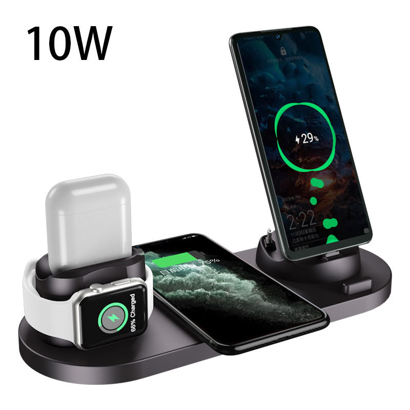 6-in-1 Wireless Charging Station for Phone and Smartwatch