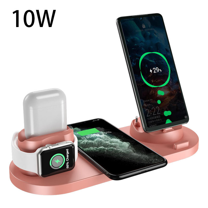 6-in-1 Wireless Charging Station for Phone and Smartwatch
