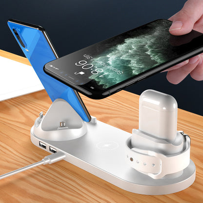 6-in-1 Wireless Charging Station for Phone and Smartwatch