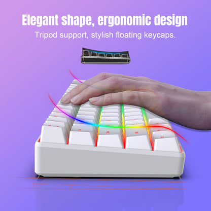 Full-Size Mechanical Feel Gaming Keyboard