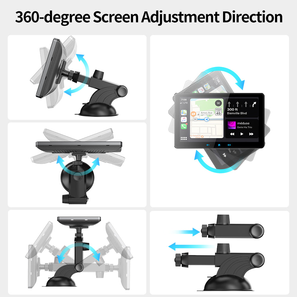 Portable Wireless CarPlay Display