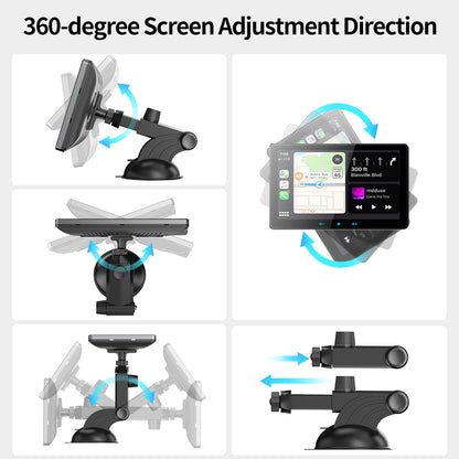 Portable Wireless CarPlay Display
