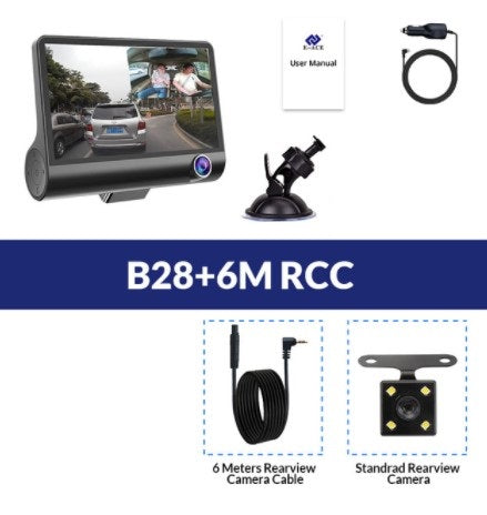 Triple Channel Dash Cam